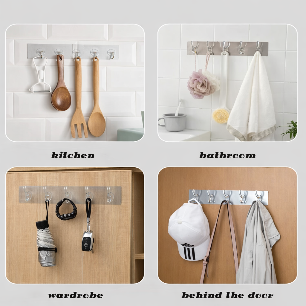 Strong Hold Wall Mount Hooks